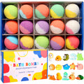 Bath Bombs for Kids, 15pcs Kids Bubble Bath with Surprise Toys Inside, Kids Friendly & Non-Toxic Fizzy for Girls Boys, Perfect Birthday Gift