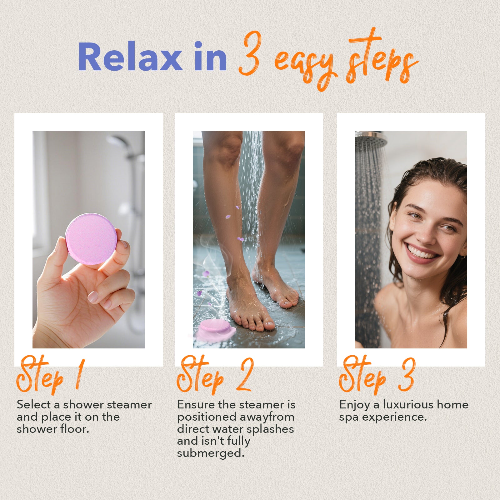 Shower Steamers Aromatherapy Birthday Gifts for Women